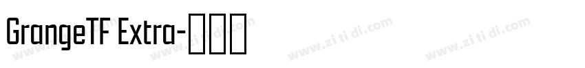 GrangeTF Extra字体转换